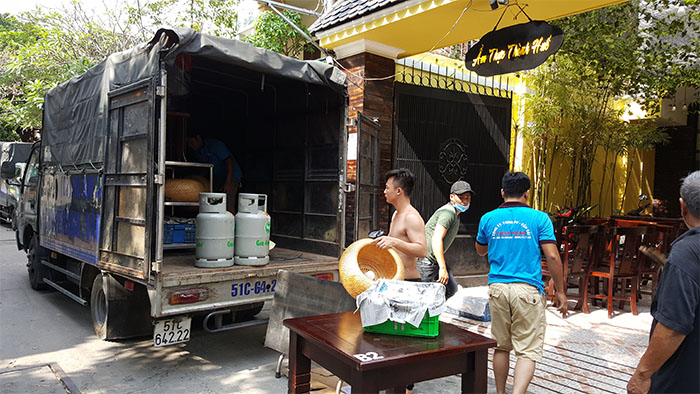 Dịch vụ thuê xe tải chuyển đồ trọn gói tại Thành Phương cung cấp