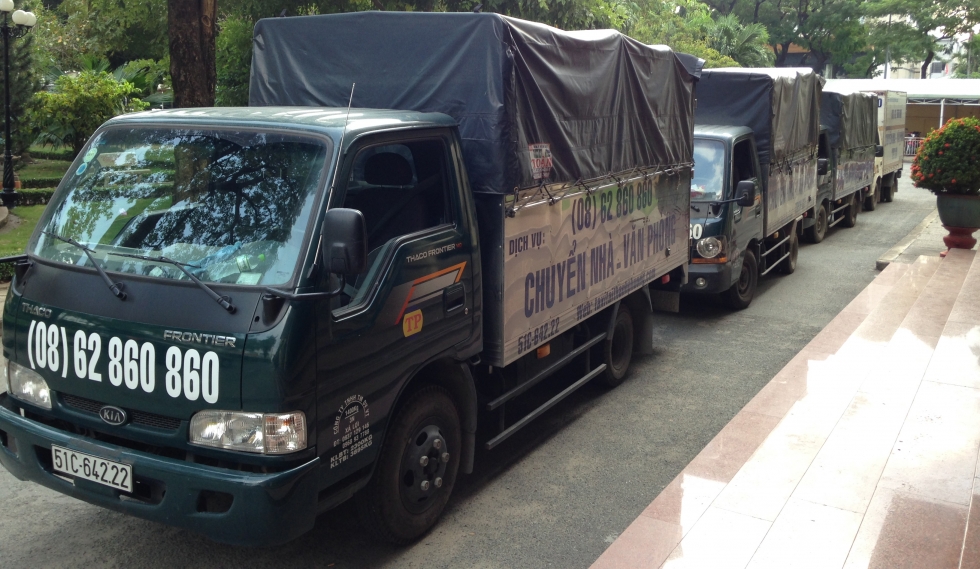 Xe tải dịch vụ chuyển kho xưởng trọn gói công ty Thành Phương