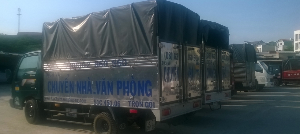Hệ thống xe taxi tải chuyển nhà trọn gói quận 6 TPHCM - Công ty Thành Phương