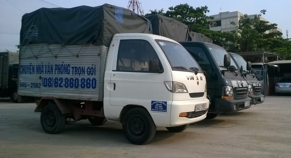 Hệ thống xe taxi tải chuyển nhà trọn gói quận 7 TPHCM - Công ty Thành Phương. 