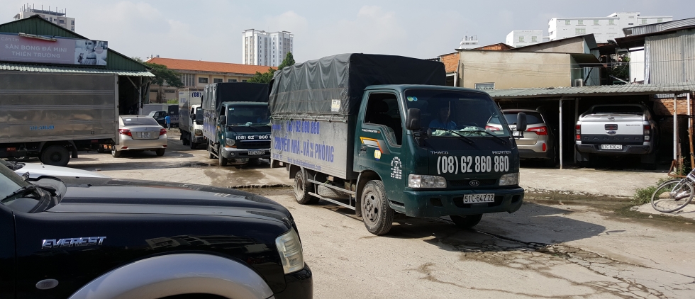 Dịch vụ taxi tải chuyển nhà chuyên nghiệp giá rẻ tại TPHCM của công ty Thành Phương