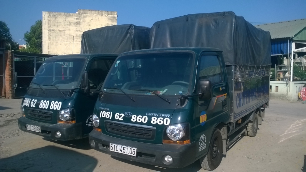 Xe taxi tải dịch vụ chuyển nhà quận 2 TPHCM - Công ty Thành Phương