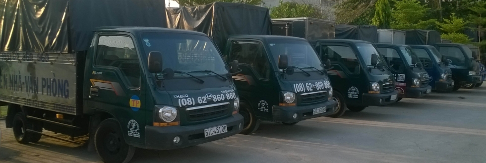 taxi tải của công ty chuyển nhà Thành Phương 