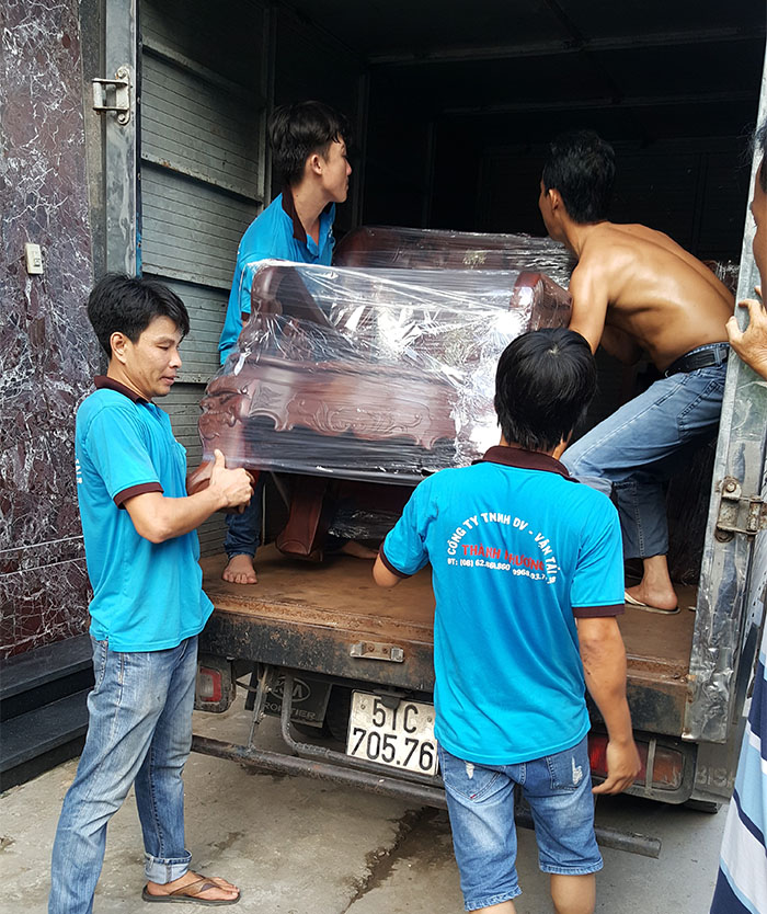 Xe tải cung cấp dịch vụ chuyển nhà quận Phú Nhuận TPHCM - Công ty Thành Phương