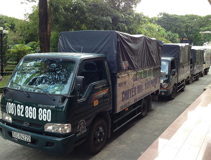 Xe tải cung cấp dịch vụ chuyển nhà quận Phú Nhuận TPHCM - Công ty Thành Phương