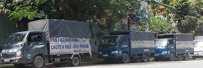 Xe tải dịch vụ chuyển nhà quận 7 TPHCM 