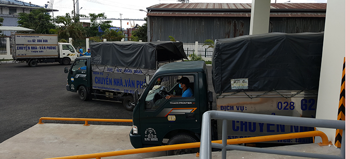 Dịch vụ thuê xe tải chuyển đồ trọn gói tại TPHCM cung cấp công ty Thành Phương