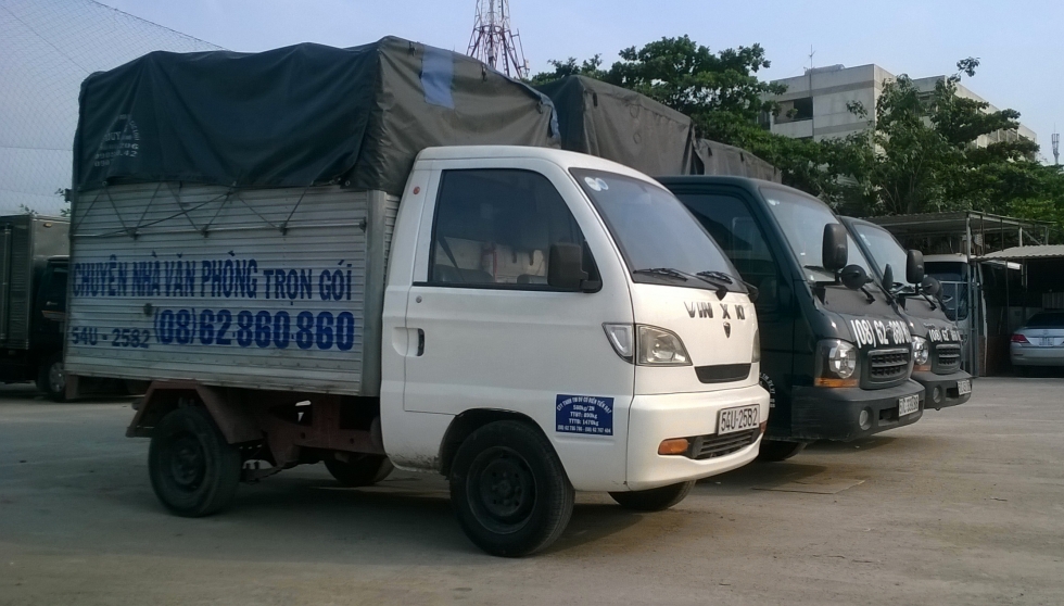 Xe taxi tải chuyển nhà tại quận 6 TPHCM