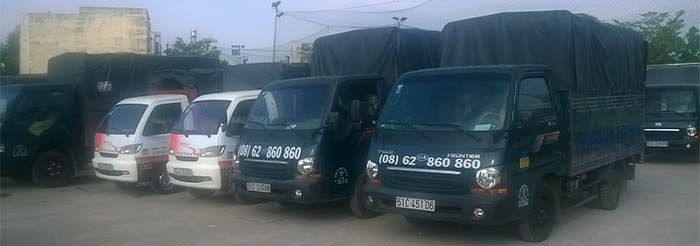 Xe taxi tải chuyển nhà trọn gói giá rẻ TPHCM - Công ty Thành Phương