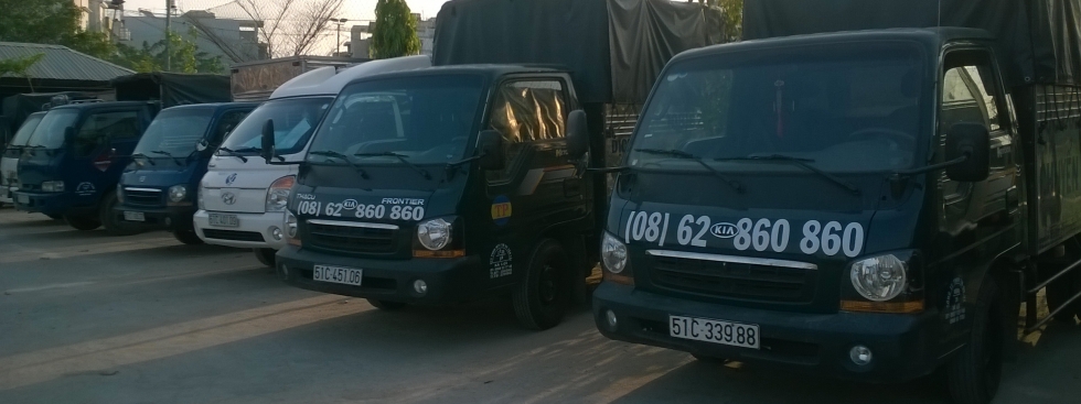 Xe taxi tải dịch vụ chuyển nhà trọn gói quận 12 Công ty Thành Phương