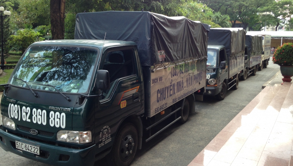 Xe taxi tải dịch vụ chuyển nhà trọn gói quận 12 Công ty Thành Phương