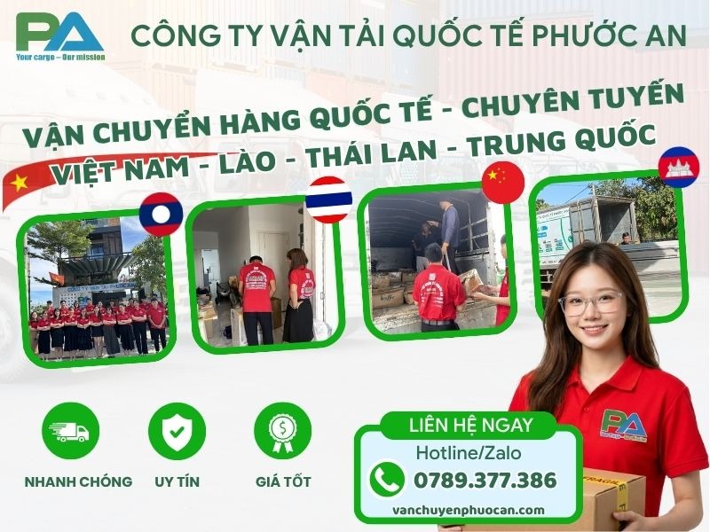 Vận chuyển Hàng Đi Thái Lan Tại Phước An cùng đội ngũ chuyên viên chuyên nghiệp
